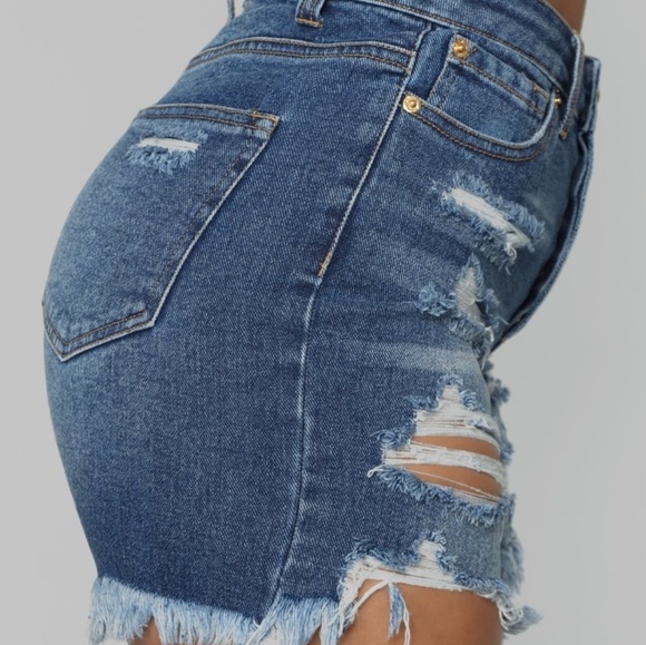 Distressed Jean Shorts from Fashion Nova - Picture 7 of 7